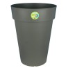 Pot de fleurs - RIVIERA - Soleilla Rond - Ø 50 x 66 cm - Gris pailleté