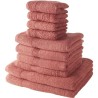 TODAY Lot de 4 Serviettes Invité 30x50 cm + 4 Serviettes de Bain 50x100 cm + ...