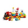 LEGO 10941 DUPLO Disney Le Train d'Anniversaire de Mickey et Minnie Jouet pou...