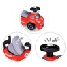 Smoby - Porteur enfant 2 en 1 - Auto Rouge - Coffre sous la selle + klaxon - ...