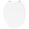 ABATTANT DUPLO BLANC - POUDRE DE BAMBOU