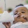INGENUITY Transat bébé Nuages, Vibrations apaisantes, Arche d'éveil avec 2 pe...