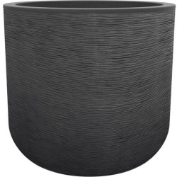 Pot de fleurs Rond 50 cm - EDA - Graphit Up - 67 L - Intérieur/ Extérieur - D...