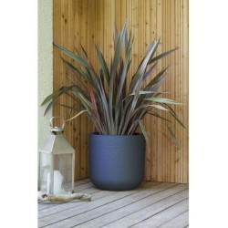 Pot de fleurs Rond 50 cm - EDA - Graphit Up - 67 L - Intérieur/ Extérieur - D...