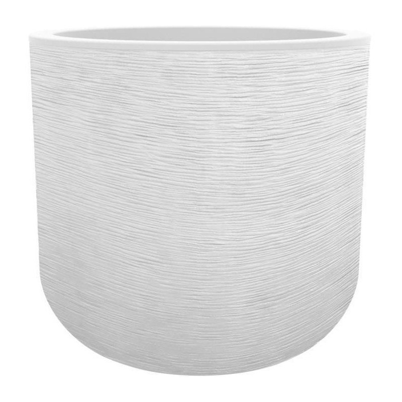 Pot de fleurs Rond 50 cm - EDA - Graphit Up - 67 L - Intérieur/ Extérieur - D...
