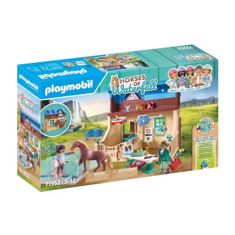 PLAYMOBIL 71352 - Vétérinaire et centre de thérapie - Horses of Waterfall - P...