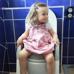 THERMOBABY Reducteur WC KIDDYLOO© Gris Charme