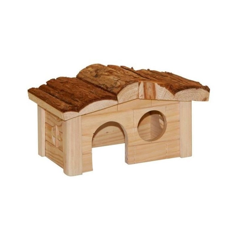 Maison pour petit rongeur - KERBL - Nature - 20 x 14 x 12 cm - KERBL