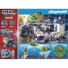 PLAYMOBIL 70569 Hélicoptere de police et parachutiste, City Action, Les Polic...