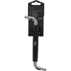 Clé de vidange double carrée 8-10mm - AEG - Poignée ergonomique antiglisse re...