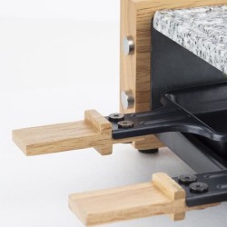 Appareil a raclette HKoeNIG - WOD2 - Jusqu'a 2 personnes - Pierre a cuire - D...
