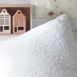 Parure de lit - TODAY - 123320 - 2 personnes - 260x240cm - Gaze de coton unie...