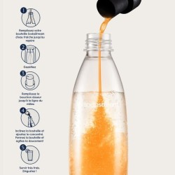 Concentrés SODASTREAM - Lot de 6 concentrés Agrumes - Jusqu'a 54L de boissons...