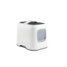 ROTHO - Maison toilette pour chat 51 x 39 x 40 cm - Bac a litiere - Blanc de Gui