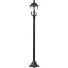 Potelet extérieur - BRILLIANT - CARLEEN - noir - métal/verre - E27 max 60W - ...