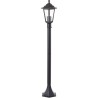Potelet extérieur - BRILLIANT - CARLEEN - noir - métal/verre - E27 max 60W - ...