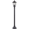 Potelet extérieur - BRILLIANT - CARLEEN - noir - métal/verre - E27 max 60W - ...