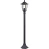 Potelet extérieur - BRILLIANT - CARLEEN - noir - métal/verre - E27 max 60W - ...