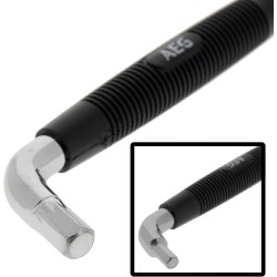 Clé de vidange hexagonale - AEG - double hexagone 8-12mm - poignée ergonomiqu...