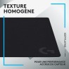 Tapis de souris gamer - Logitech G-  G640 - Noir