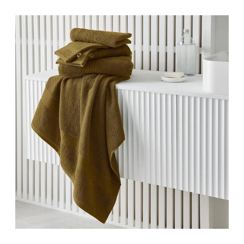 TODAY Essential - Drap de bain 70x130 cm 100% Coton coloris bronze