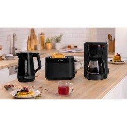 Bouilloire - BOSCH - TWK1M123 MyMoment - Noire - capacité 1,7L - base 360° - ...