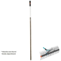 GARDENA Râteau-scarificateur 35cm Combisystem - Lames acier galvanisé pressé–...