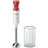 Mixeur plongeant BOSCH ErgoMixx MSM64110 - 450W - Pied inox - 4 lames aiguisé...