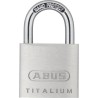 Cadenas - ABUS - 64TI/30 Titalium - Corps aluminium - Clé paracentrique - Ris...