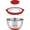 Set de saladiers - ARTHUR MARTIN - AM032 - 16-20-24 cm - Couvercles hermétiqu...
