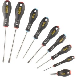 Jeu de 9 Tournevis - STANLEY FATMAX - FMHT65424-0 - Electricien + Mecanicien ...