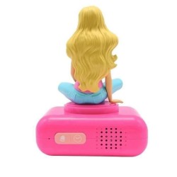 LEXIBOOK - Réveil veilleuse Barbie - Sons et mélodies, écran LCD rétro-éclair...