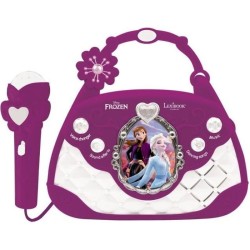 Sac a main enceinte musicale La Reine des Neiges avec microphone et effets lu...
