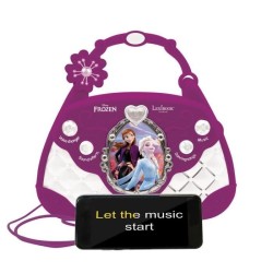 Sac a main enceinte musicale La Reine des Neiges avec microphone et effets lu...