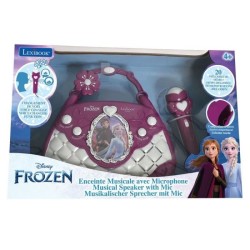 Sac a main enceinte musicale La Reine des Neiges avec microphone et effets lu...
