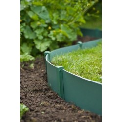 Ancres pour bordure en polyéthylene recyclé - NATURE - H26,7 x 1,9 x 1,8 cm -...