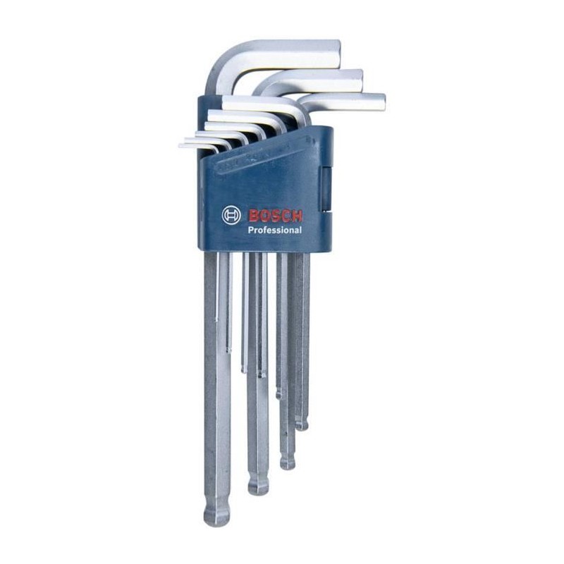 Bosch Professional - Set de 9 clés mâles pour vis a six pans creux