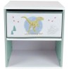 Chevet avec tiroir Dinosaures - Jurassic Word - FUN HOUSE - H.36 X L.33 X P.3...