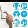 Armoire de sécurité Masterlock Boîte a clés 5401EURD Format M