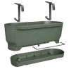 ELHO Balconniere GREENVILLE EASY BALCONY - L 21.2 x W 52 x H 19.4 cm - Leaf G...