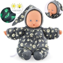 Mon Doudou COROLLE - Babipouce Brille dans la Nuit - 28 cm - senteur