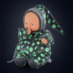 Mon Doudou COROLLE - Babipouce Brille dans la Nuit - 28 cm - senteur