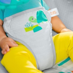 BRIGHT STARTS Transat pour bébé Animaux, Vibrations apaisantes, Arche d'éveil...