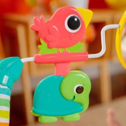 BRIGHT STARTS Transat pour bébé Animaux, Vibrations apaisantes, Arche d'éveil...