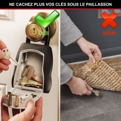 Boite a clés sécurisée - MASTER LOCK - 5400EURD - Format M - Avec anse - Sele...