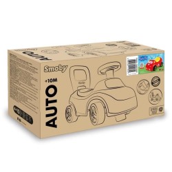 Smoby - Porteur auto enfant 2 en 1 - Peppa Pig - Coffre sous la selle - Des 1...