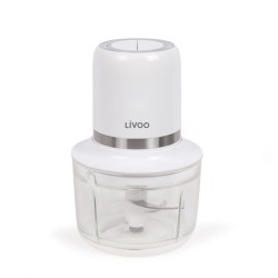 Hachoir électrique sans fil - LIVOO - 200 W - 2 vitesses - 1,2 L - 4 lames en...