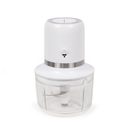 Hachoir électrique sans fil - LIVOO - 200 W - 2 vitesses - 1,2 L - 4 lames en...