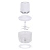 Hachoir électrique sans fil - LIVOO - 200 W - 2 vitesses - 1,2 L - 4 lames en...
