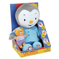 Peluche T'CHOUPI Raconte moi une histoire - JEMINI - ± 30 cm - Bleu - Enfant ...